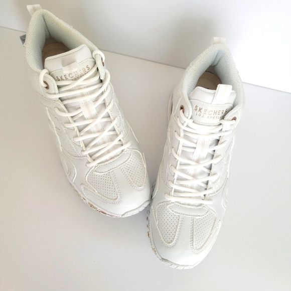 Skechers Street Uno Hi Her Friends White - Picture 8 of 8